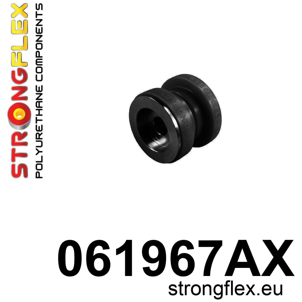 Strongflex Fiat / Lancia Vooras-subframe rubber SPORT ZWART – 061967AX