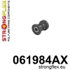 Strongflex Fiat / Lancia Vooras draagarm rubber voor SPORT ZWART – 061984AX