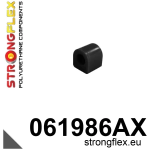 Strongflex Fiat Panda Voorste stabilisatorrubber SPORT ZWART – 061986AX