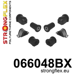 Strongflex Fiat / Lancia Vooras draagarm – voorste rubber ZWART – 061169BX
