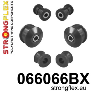 Strongflex Fiat / Ford / Lancia Vooras draagarm rubber voor ZWART – 061956BX