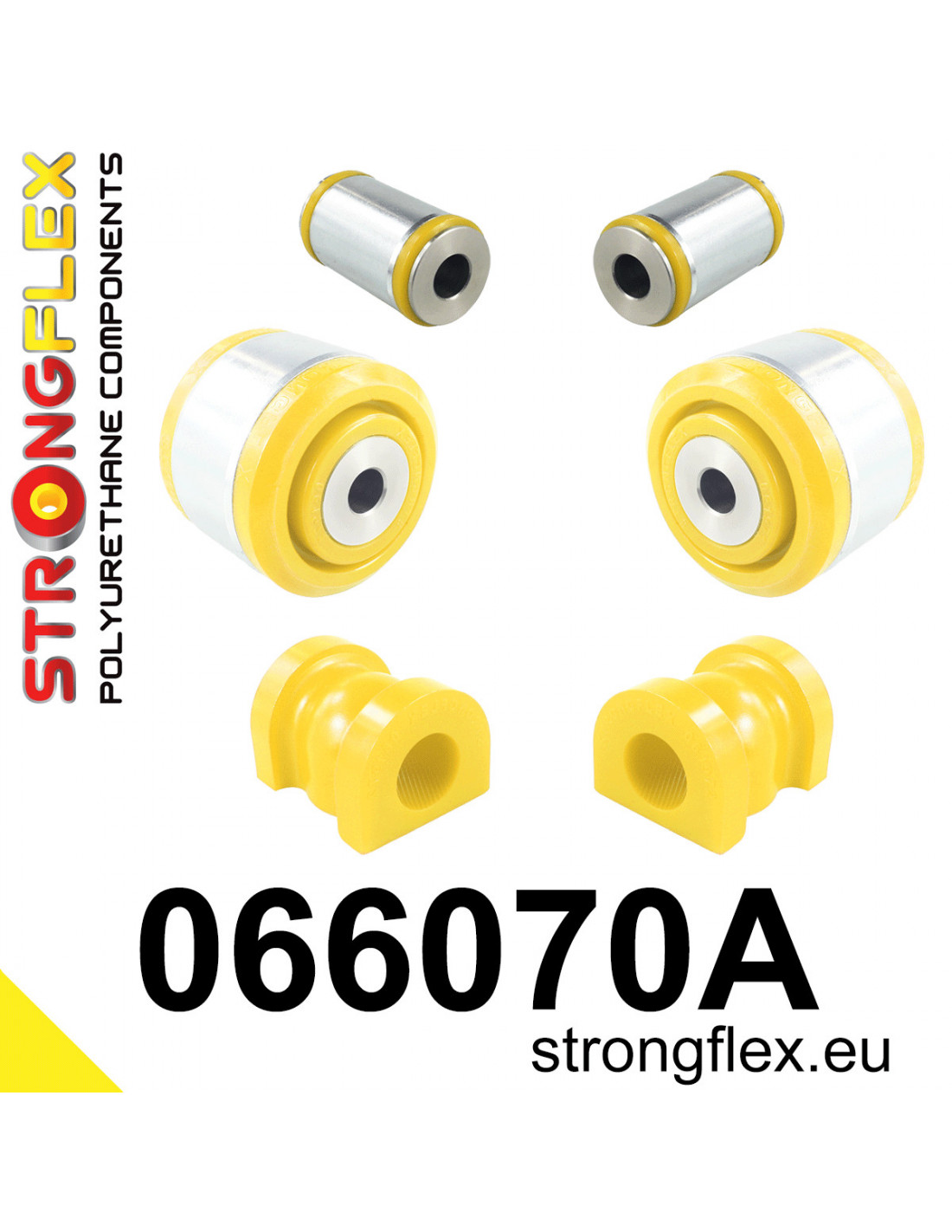 Strongflex Fiat Freemont Vooras rubberset SPORT – 066070A 1 Strongflex Fiat Freemont Vooras rubberset SPORT – 066070A