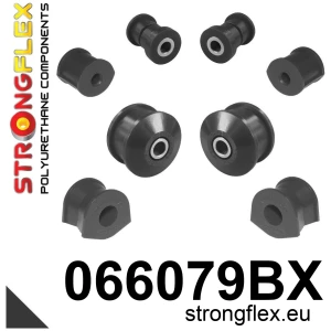 Strongflex Fiat / Lancia Voorste stabilisatorrubber – binnenzijde ZWART – 061311BX