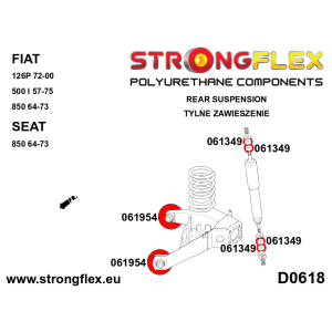 066085b Komplettes Fahrwerk Buchsen Kit 1