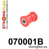 Strongflex Ford / Mazda Vooras draagarm rubber voor – 070001B