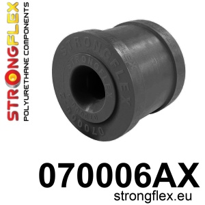 Strongflex Ford / Volvo Vooras draagarm achterste rubber SPORT ZWART – 070006AX