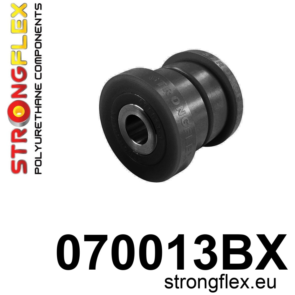 Strongflex Ford Galaxy / Mondeo / S-Max Vooras-subframe voorste rubber ZWART – 070013BX