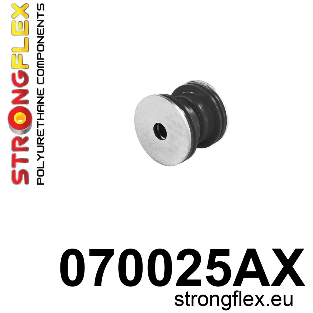 Strongflex Ford Escort / Scorpio / Sierra Voorste draagarmrubber – buitenste SPORT ZWART – 070025AX