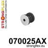 Strongflex Ford Escort / Scorpio / Sierra Voorste draagarmrubber – buitenste SPORT ZWART – 070025AX