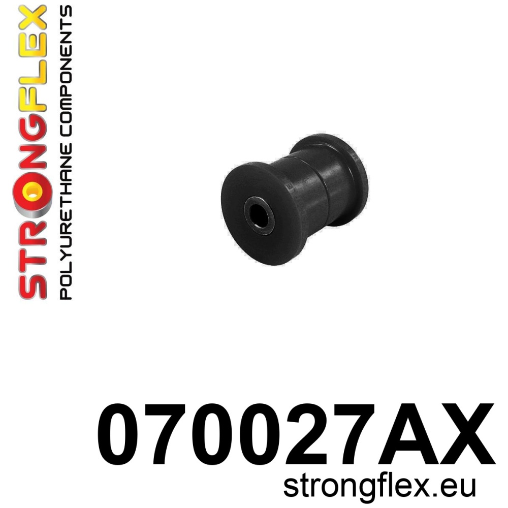 Strongflex Ford Escort / Scorpio / Sierra Draagarmrubber achter onder – buitenzijde SPORT ZWART – 070027AX