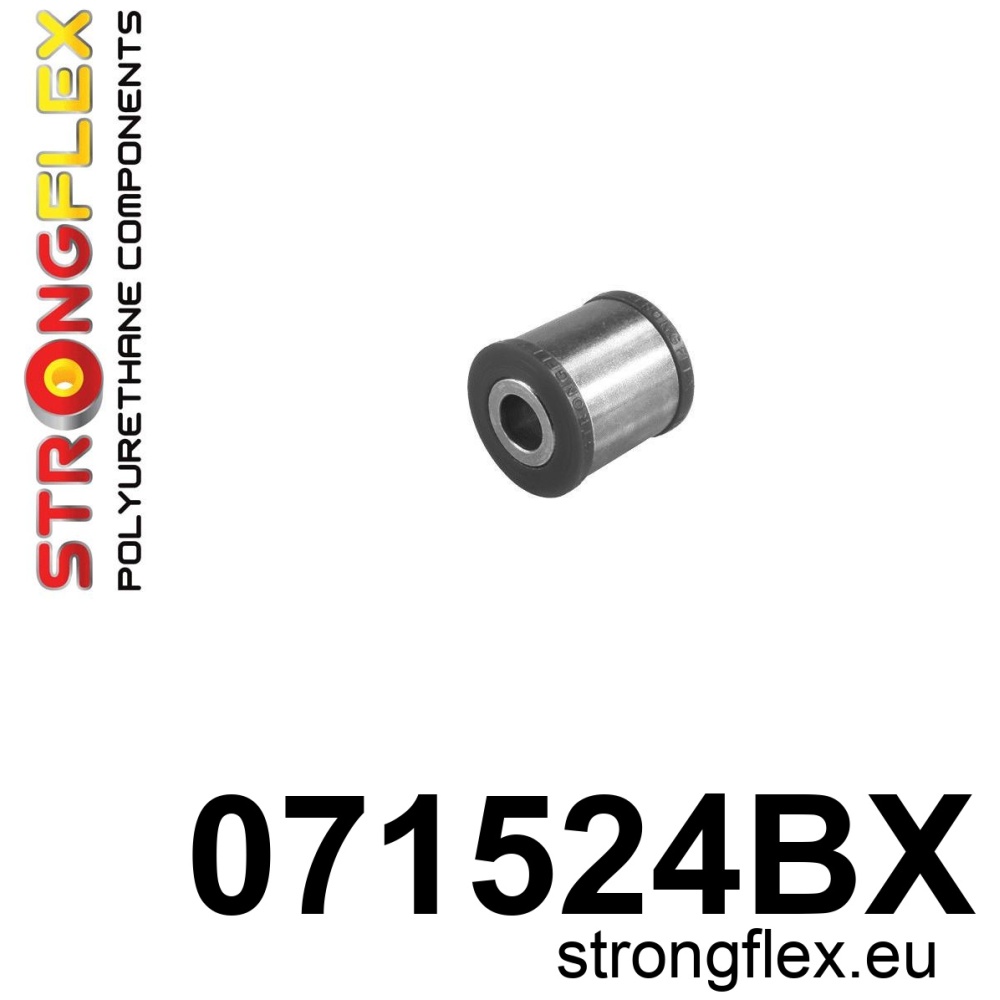 Strongflex Ford / Mazda / Volvo Rubber draagarm ZWART – 071524BX