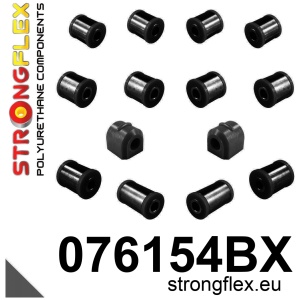 Strongflex Ford / Mazda / Volvo Rubber draagarm ZWART – 071524BX