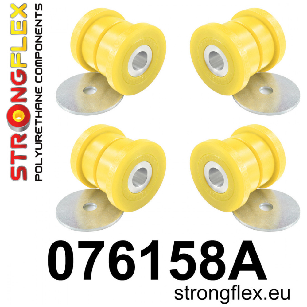 Strongflex Ford / Volvo Achteras-subframe rubberset SPORT – 076158A