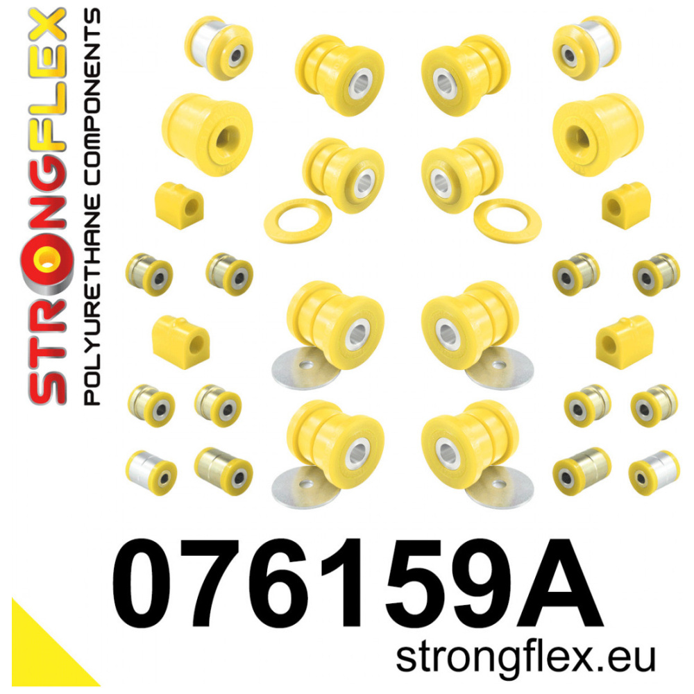 Strongflex Ford Galaxy / Mondeo / S-Max Complete suspension bush kit SPORT – 076159A