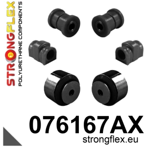 Strongflex Ford B-Max / EcoSport / Fiesta Voorste stabilisatorrubber SPORT ZWART – 070004AX