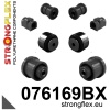 Strongflex Ford Fiesta / Puma Vooras- en achteras-subframe rubberset ZWART – 076169BX