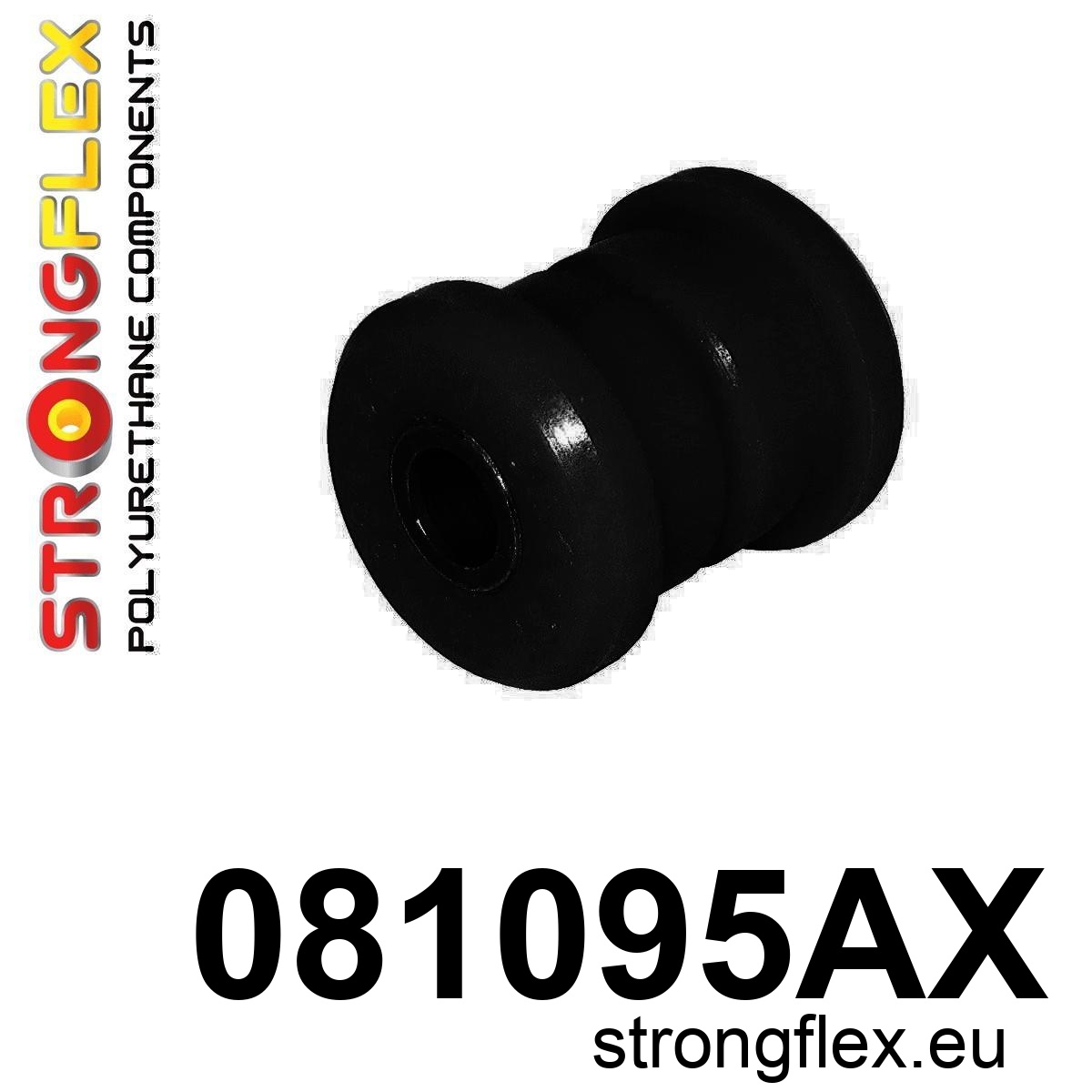 Strongflex Acura / Honda Bras de suspension avant – silentbloc intérieur SPORT NOIR – 081095AX 1 Strongflex Acura / Honda Bras de suspension avant – silentbloc intérieur SPORT NOIR – 081095AX