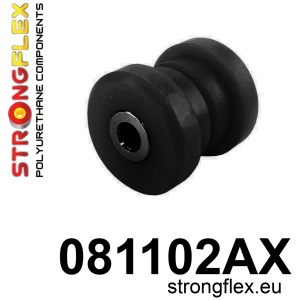 Strongflex Honda CRX / Civic / Concerto Achterste onderste schokdempersteun rubber SPORT ZWART – 081102AX