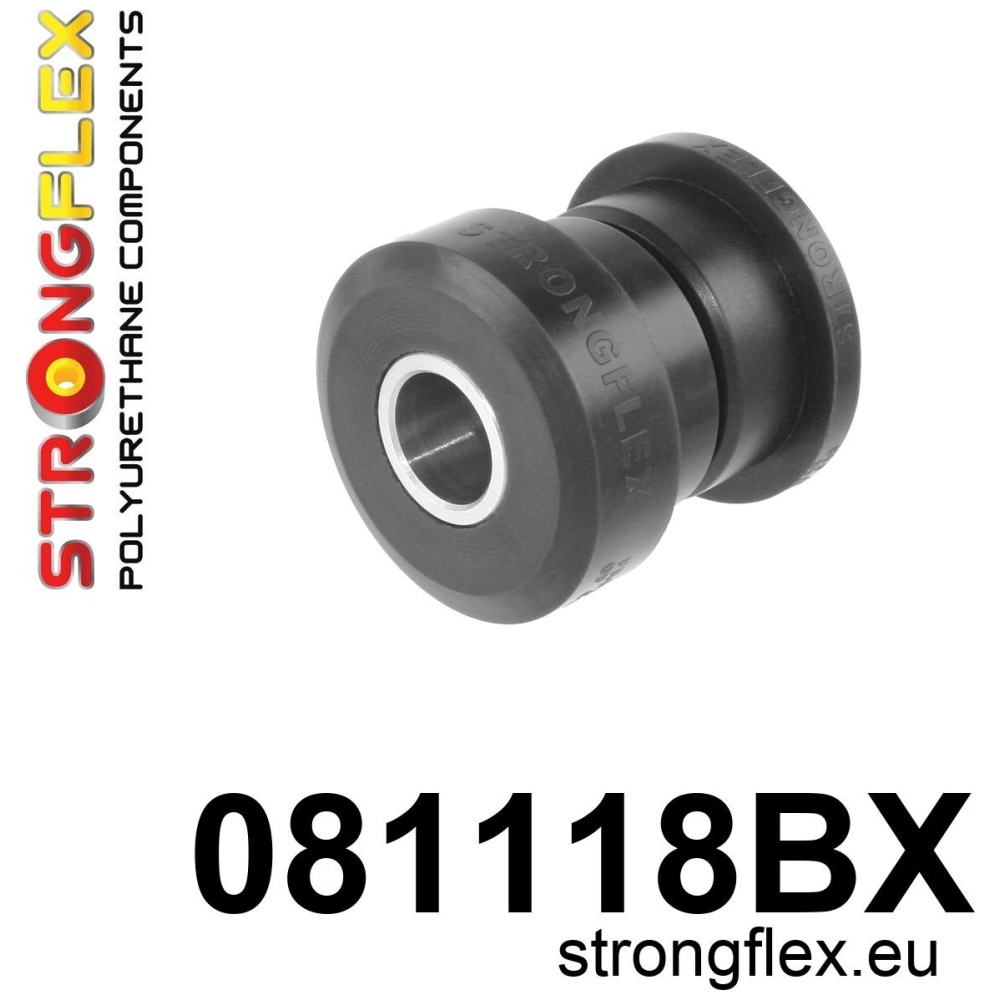 Strongflex Acura / Honda / MG Silentbloc inférieur arrière de bras de suspension/bras oscillant avant NOIR – 081118BX