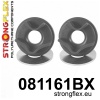 Strongflex Honda CRX / Civic / Concerto Engine mount inserts back side ZWART – 081161BX