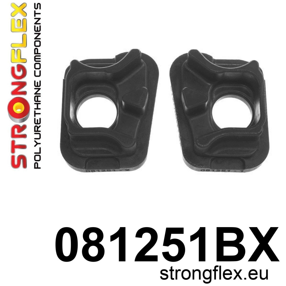 Strongflex Acura / Honda Insert de support moteur avant NOIR – 081251BX