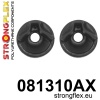 Strongflex Honda Civic Inzet Motorophanging links boven SPORT ZWART – 081310AX