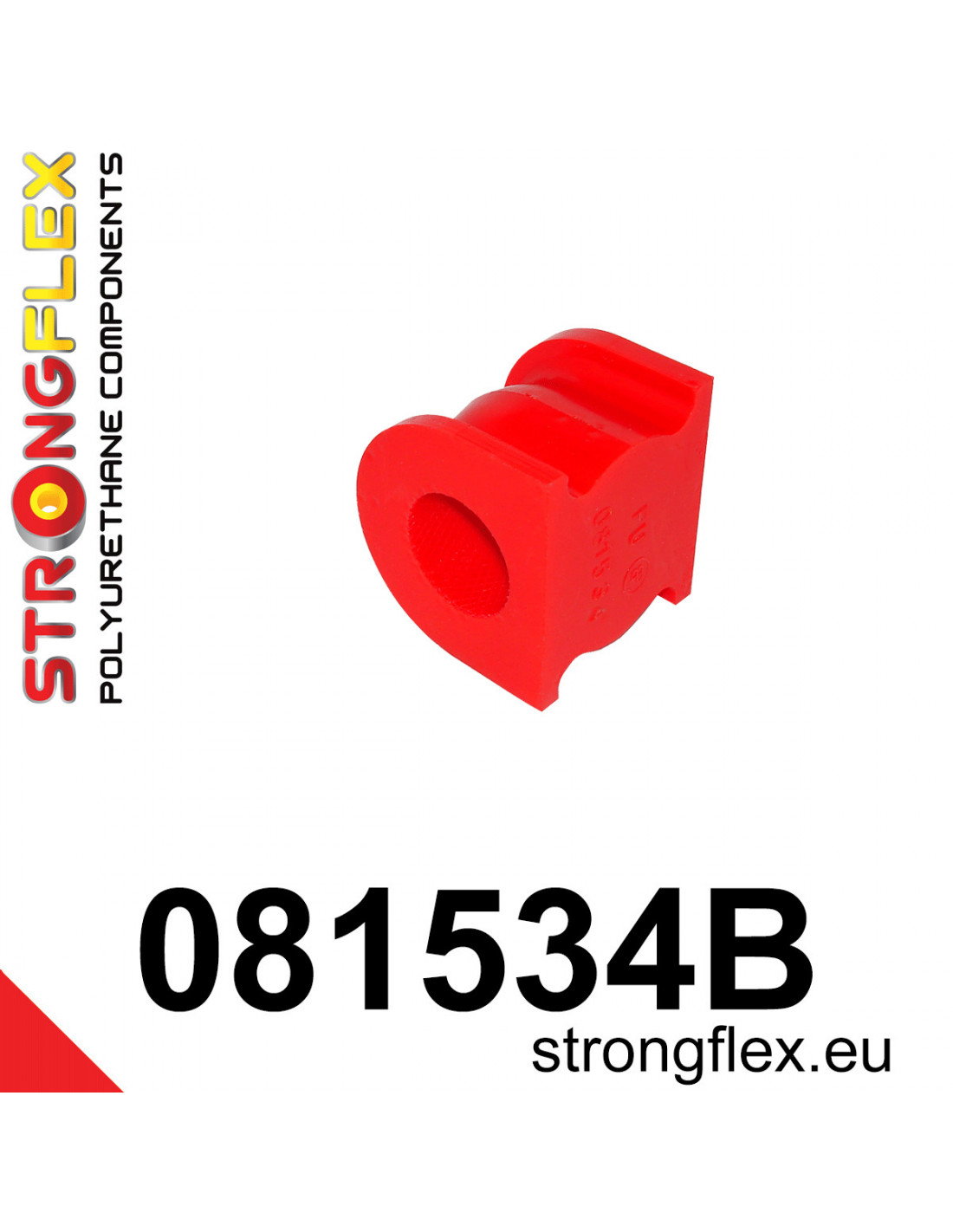 Strongflex Acura / Honda Voorste/achterste stabilisatorrubber – 081534B 1 Strongflex Acura / Honda Voorste/achterste stabilisatorrubber – 081534B