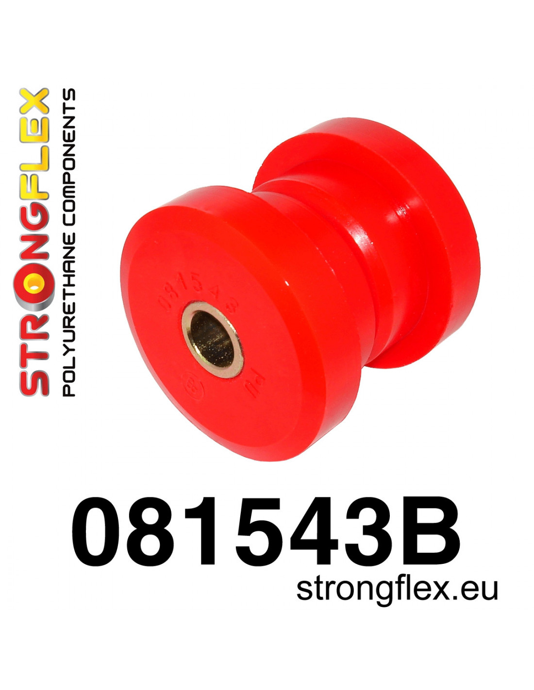 Strongflex Honda S2000 Vooras onderster draagarm voorste rubber – 081543B 1 Strongflex Honda S2000 Vooras onderster draagarm voorste rubber – 081543B