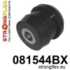 Strongflex Honda S2000 Vooras onderster draagarm achterste rubber ZWART – 081544BX
