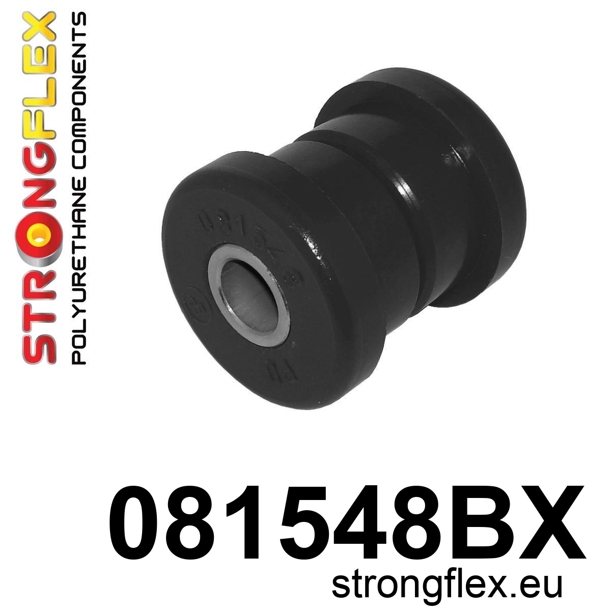 Strongflex Honda S2000 Vooras onderster draagarm achterste rubber ZWART – 081548BX 1 Strongflex Honda S2000 Vooras onderster draagarm achterste rubber ZWART – 081548BX