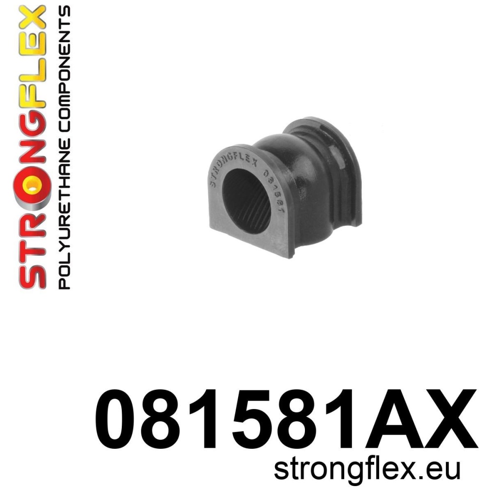 Strongflex Acura / Honda Achterste stabilisatorrubber SPORT ZWART – 081581AX