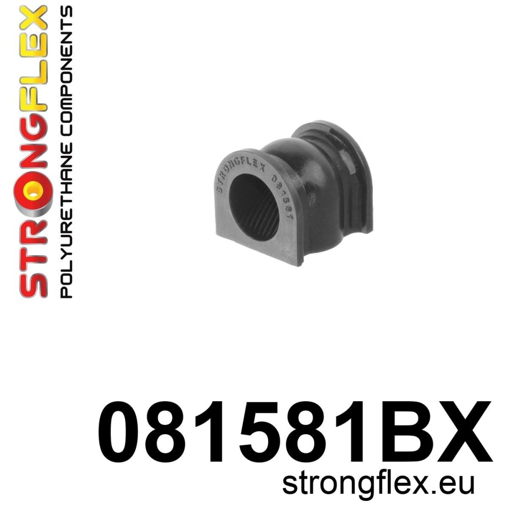 Strongflex Acura / Honda Achterste stabilisatorrubber ZWART – 081581BX