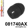 Strongflex Honda Accord / Odyssey / Prelude Vooras langsdraagarm rubber SPORT ZWART – 081740AX