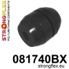 Strongflex Honda Accord / Odyssey / Prelude Vooras langsdraagarm rubber ZWART – 081740BX