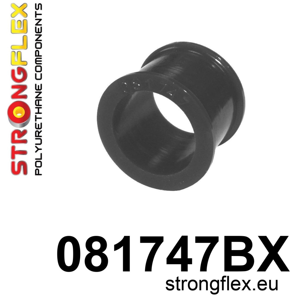 Strongflex Honda Civic / CRX / Concerto Stuurhuis rubber ZWART – 081747BX
