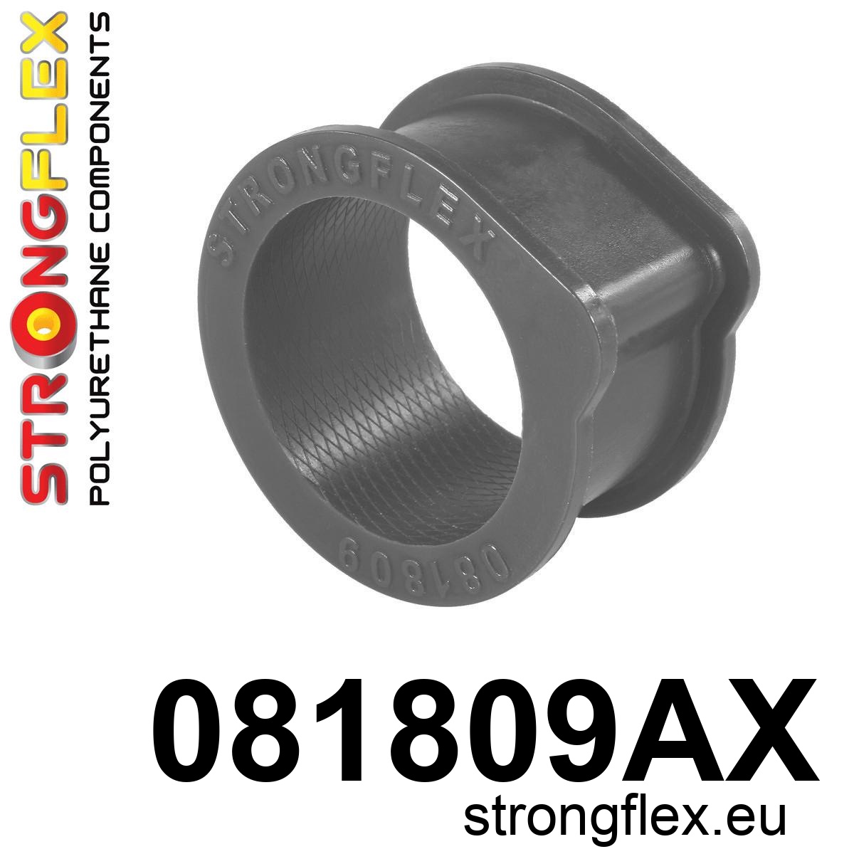 Strongflex Honda CR-V / Civic Rubber stuurhuis bevestiging SPORT ZWART – 081809AX 1 Strongflex Honda CR-V / Civic Rubber stuurhuis bevestiging SPORT ZWART – 081809AX