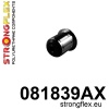 Strongflex Acura / Honda Achterste bovenste draagarm-rubber SPORT ZWART – 081839AX