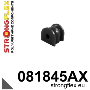 Strongflex Acura / Honda Achterste stabilisatorrubber SPORT ZWART – 081845AX