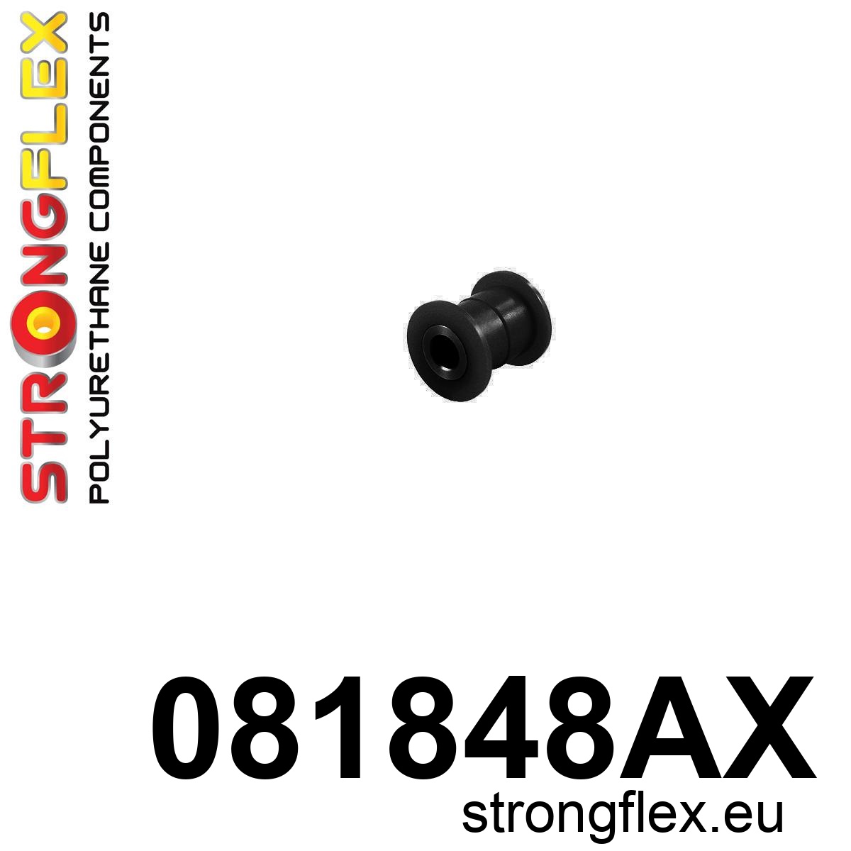 Strongflex Honda Civic Stuurhuisrubber SPORT ZWART – 081848AX 1 Strongflex Honda Civic Stuurhuisrubber SPORT ZWART – 081848AX