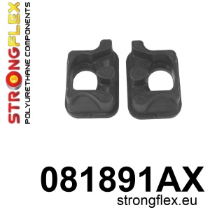 Strongflex Honda Prelude Inzetstukken Motorophanging voor SPORT ZWART – 081891AX