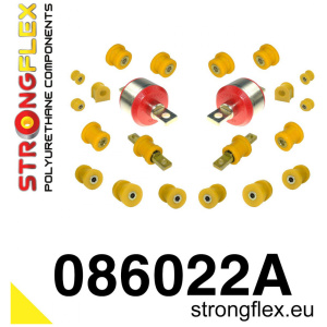 Strongflex Honda CRX / Civic / Concerto Achterste ophangrubberset SPORT – 086022A