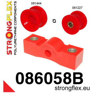 Strongflex Acura / Honda Versnellingspook stabilisator en verlenging bevestiging rubberset – 086058B