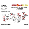 Strongflex Honda CRX / Civic Complete ophangrubberset ZWART – 086130BX