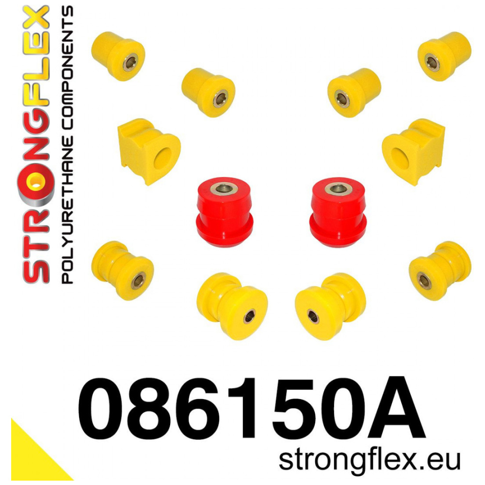 Strongflex Honda S2000 Voorasrubbers set AP1/AP2 SPORT – 086150A