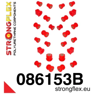 Strongflex Honda S2000 Polyurethaan rubberset voor- en achteras (AP1) – 086153B