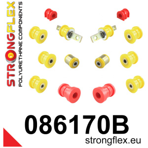 Strongflex Acura / Honda Polyurethaan rubberset achteras – 086170B