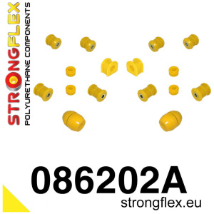 Strongflex Honda Accord / Prelude Polyurethaan rubberset vooras SPORT – 086202A