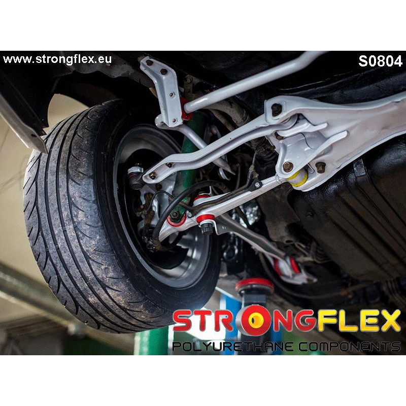 Strongflex Honda Prelude Polyurethaan rubberset achteras ZWART – 086203BX 4 Strongflex Honda Prelude Polyurethaan rubberset achteras ZWART – 086203BX – Bild 4
