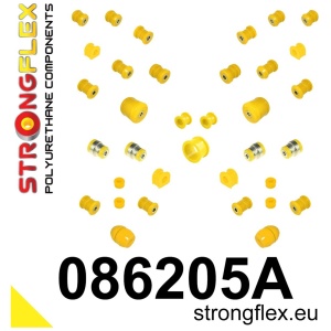 Strongflex Honda Prelude Polyurethaan rubberset voor- en achteras SPORT – 086205A