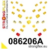 Strongflex Honda Prelude Polyurethaan rubberset voor- en achteras SPORT – 086206A